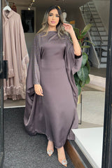 AIMA DIAMANTE KAFTAN MAUVE