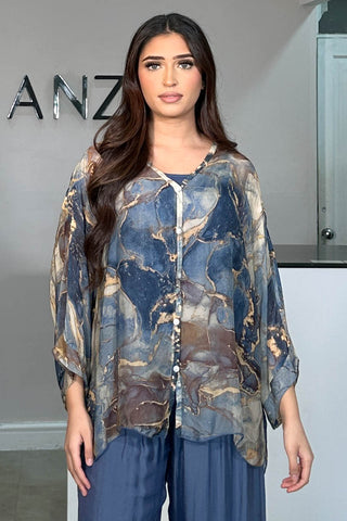 ELAHI MARBLE COORD KHAKI