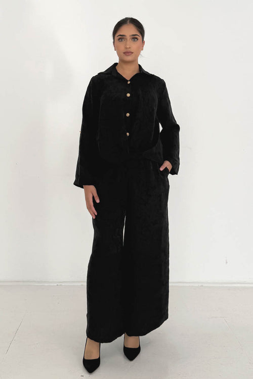 TWIST FRONT BUTTON SHIRT