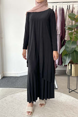 IVY SLIT CO-ORD BLACK
