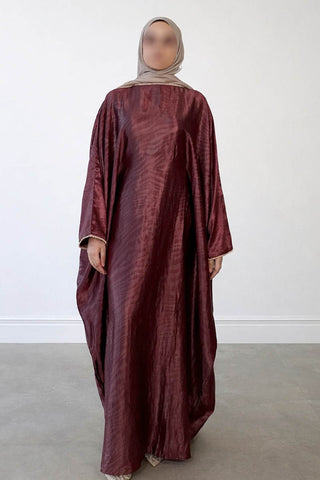 Marble Tie-Dye Kaftan Green