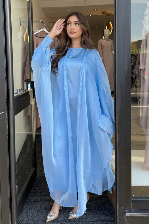 KAI ORGANZA SET BABY BLUE