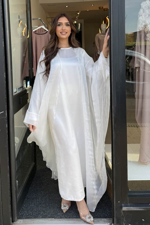 KAI ORGANZA SET WHITE