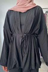 LEILA TWO PIECE COORD BLACK