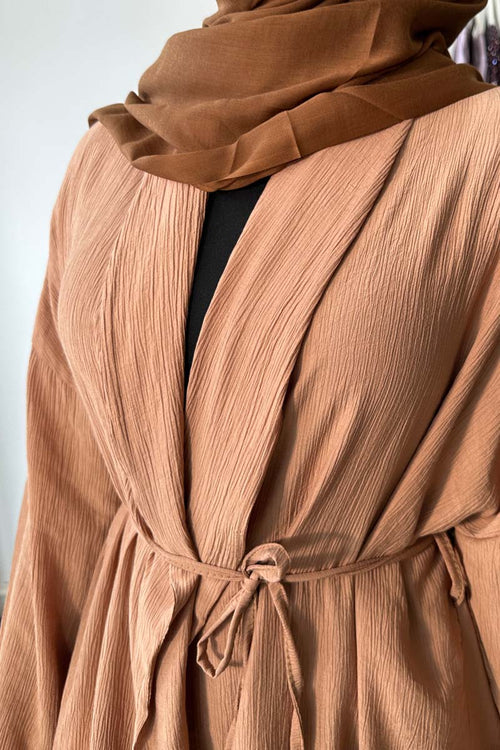 LEILA TWO PIECE COORD CAMEL
