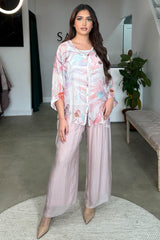 MAHSA SILK COORD PINK SORBET