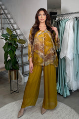 ELAHI MARBLE COORD MUSTARD