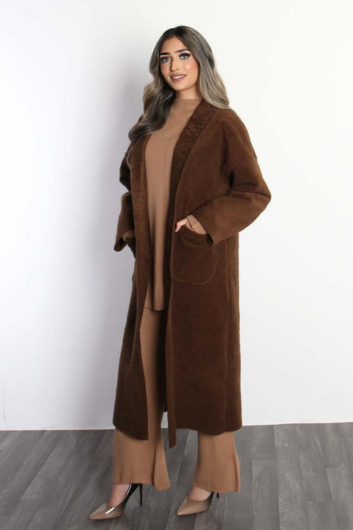 MILA COATIGAN MOCHA