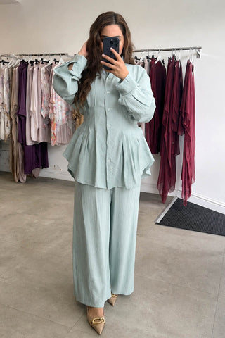 AVAA SILK COORD COTTON CANDY