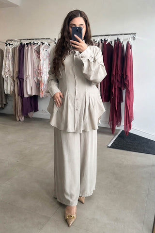 AVAA SILK COORD COTTON CANDY