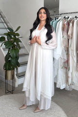 NOUR SILK COVER UP IVORY