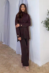 LIORA COORD SET BROWN