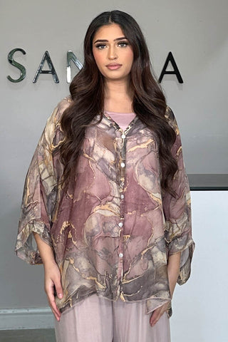 ELAHI MARBLE COORD KHAKI