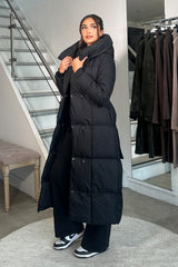 SELENE PUFFER COAT BLACK