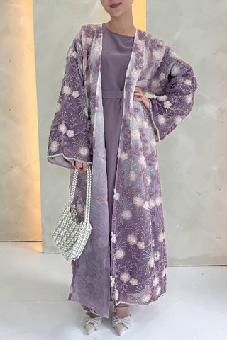 HAMERA ABAYA ROYAL PURPLE