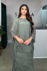 ESME TWO-PIECE SKIRT SET SAGE