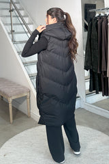 ZORA GILET BLACK