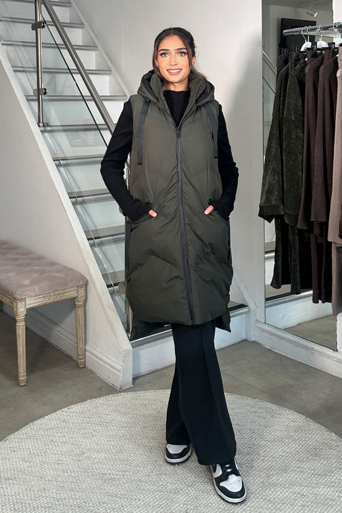 ZORA GILET KHAKI