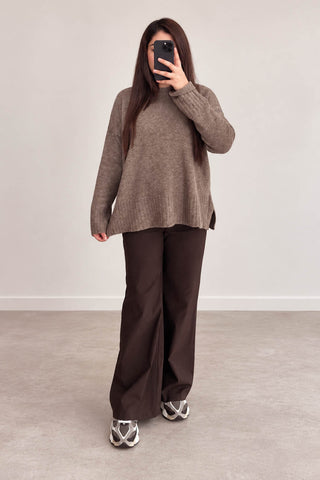SENNA PLEAT COORD BROWN