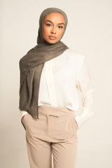 Deep Basil | Luxury Cotton Modal Hijab