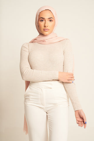 Currant Red | Luxury Cotton Modal Hijab