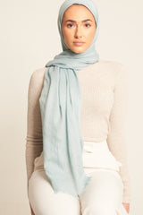 Irish Mint | Luxury Cotton Modal  Hijab