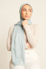 Irish Mint | Luxury Cotton Modal  Hijab
