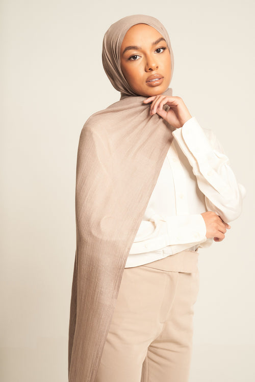 Mexican Sand | Luxury Cotton Modal Hijab