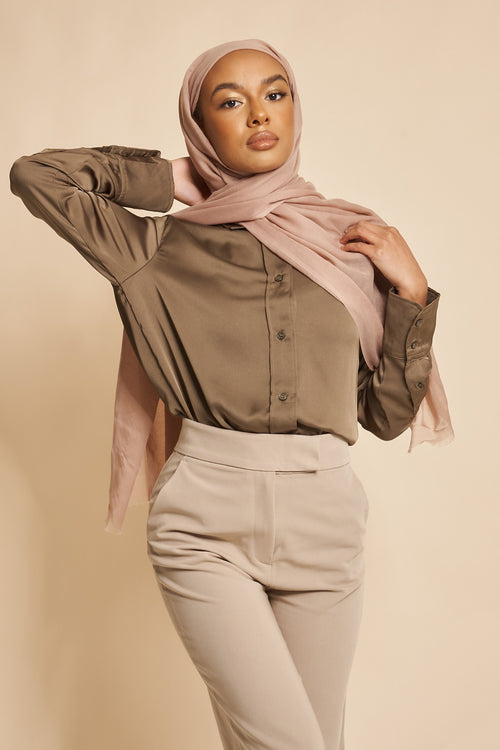 Dusky pink | Premium Soft Touch Hijab