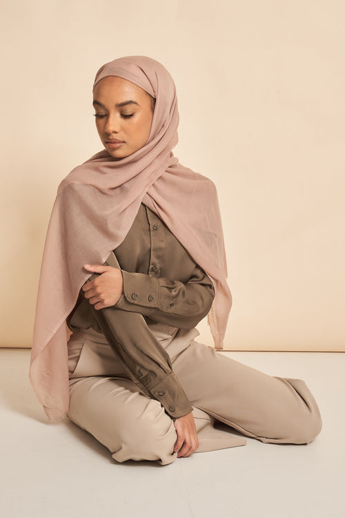 Dusky pink | Premium Soft Touch Hijab