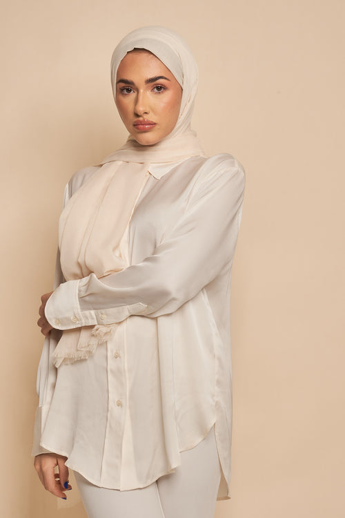 Butter Cream I Premium Soft Touch Hijab
