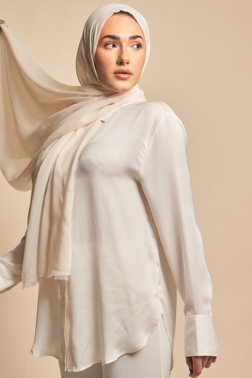 Butter Cream I Premium Soft Touch Hijab