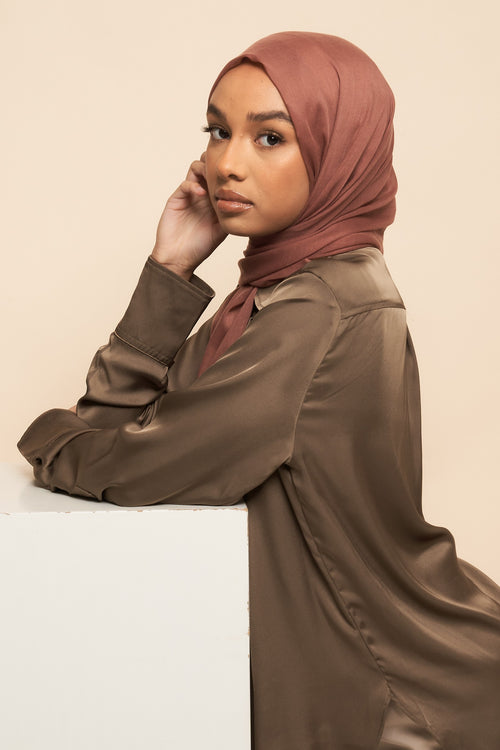 Dusty Rose |  Premium Soft Touch Hijab