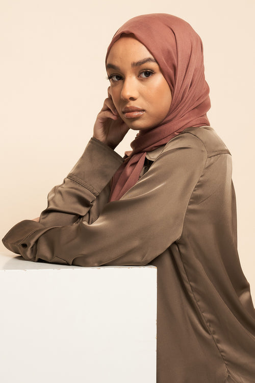 Dusty Rose |  Premium Soft Touch Hijab