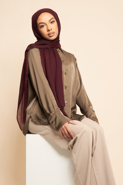 Perfect Plum | Premium Soft Touch Hijab