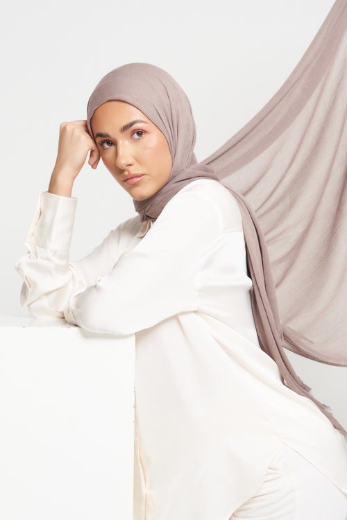 Mocha | Deluxe Crinkle Hijab