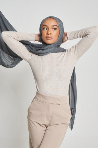 Light Coral- Chiffon Hijab