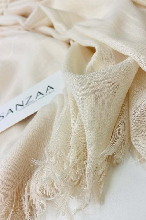 Butter milk  | Luxury Cotton Modal Hijab