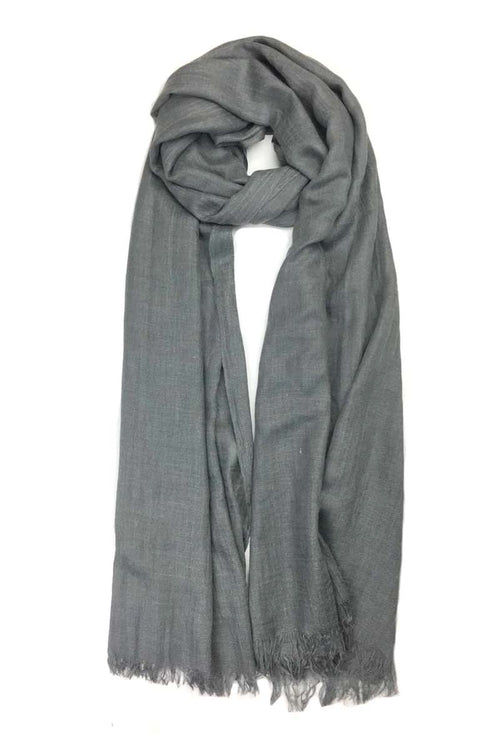 Grey | Luxury Cotton Modal Hijab