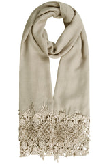 Ivory | Crochet Lace Hijab
