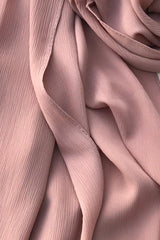 Light mink - Crinkle Chiffon Hijab