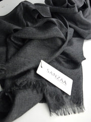 Charcoal Grey | Luxury Cotton Modal Hijab