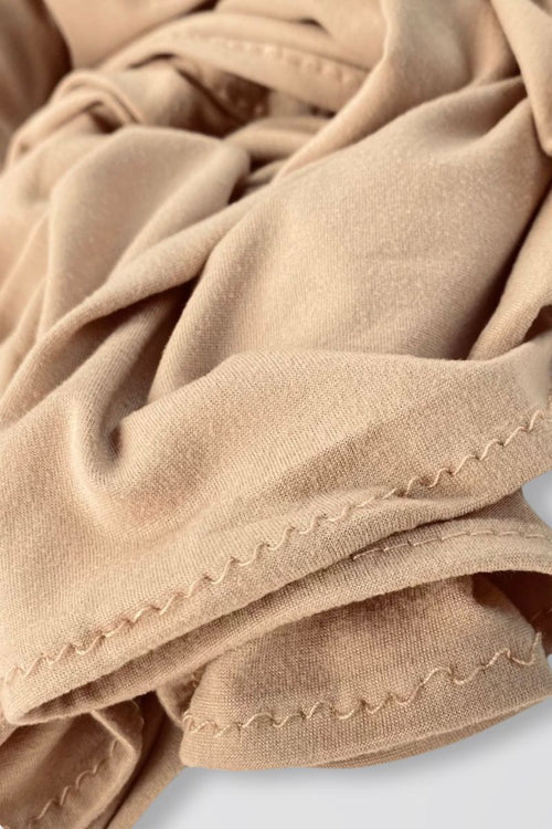 Beige Maxi Jersey Hijab