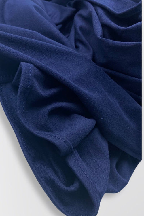 Navy Maxi Jersey Hijab