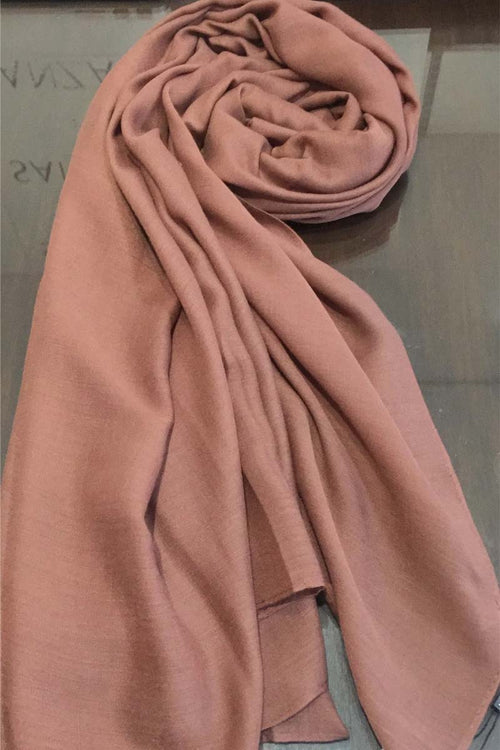 Brick Basic Viscose Hijab