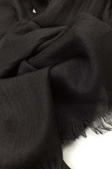 Black | Luxury Cotton Modal Hijab