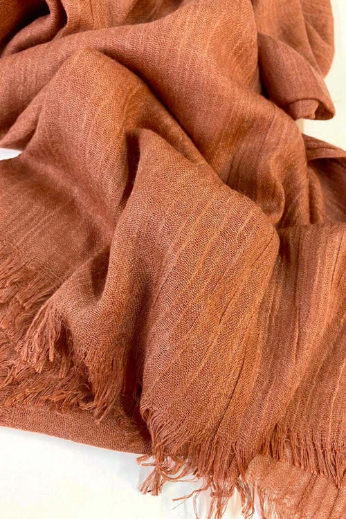 Burnt Orange | Luxury Cotton Modal  Hijab
