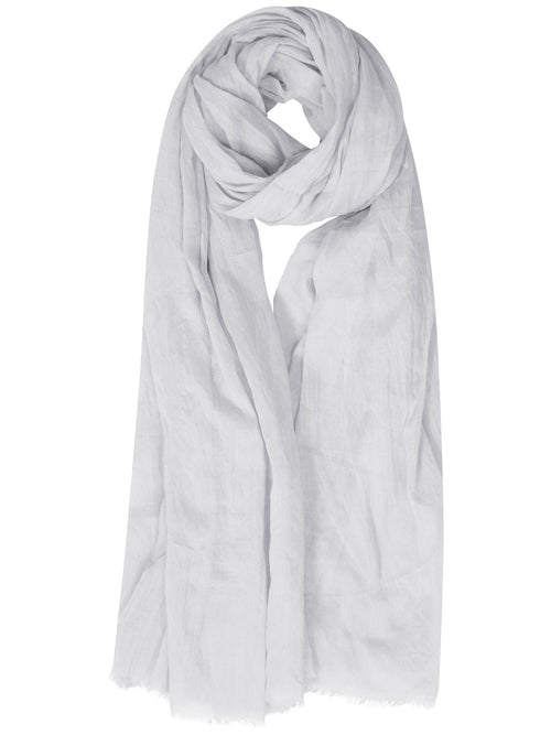 White Cotton Mix Hijab