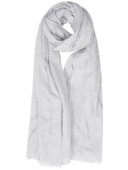 White Cotton Mix Hijab