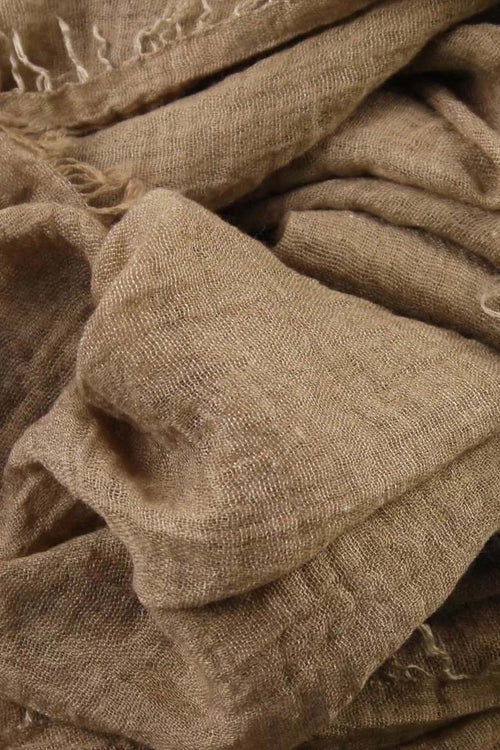 Sand Crinkle Cotton Hijab